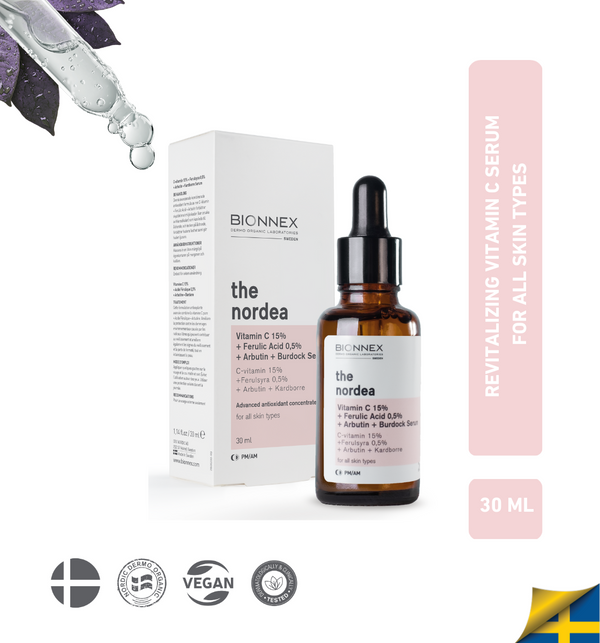 VITAMIN C 15% + FERULIC ACID 0,5% + BURDOCK SERUM
