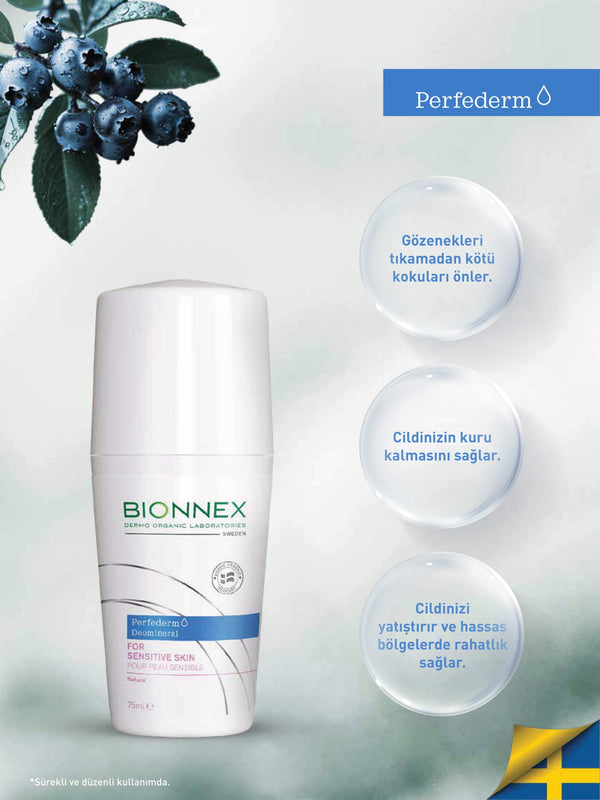 Perfederm Deomineral Roll-On – Hassas Ciltler İçin
