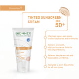 Bionnex Preventiva Sunscreen Cream SPF+50 Tinted