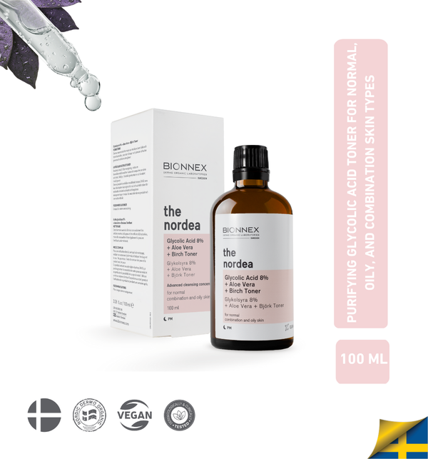 GLYCOLIC ACID 8% + ALOE VERA + BIRCH TONER