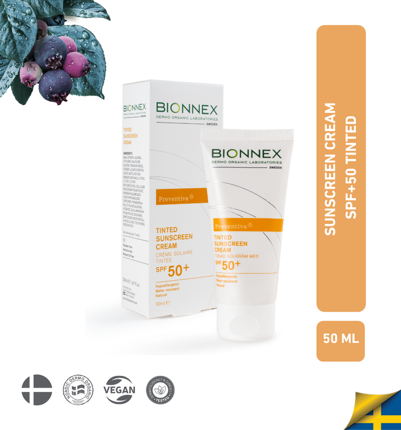 Bionnex Preventiva Sunscreen Cream SPF+50 Tinted