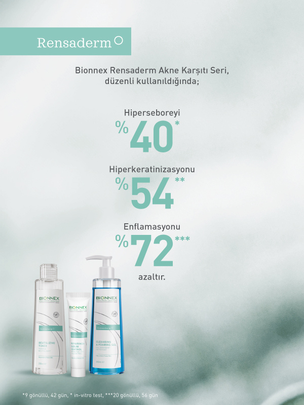 Rensaderm Akneli Ciltler için Onarıcı Etkili Nemlendirici Krem