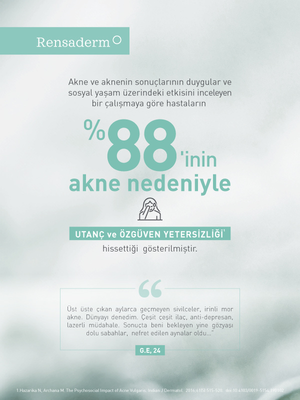 Rensaderm Akneli Ciltler için Canlandırıcı Tonik
