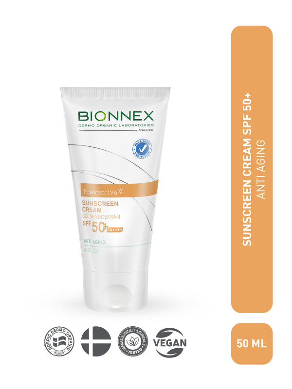 Bionnex Preventiva Sunscreen Cream Anti Aging SPF50+