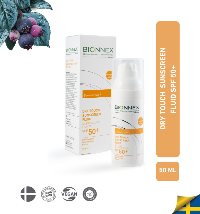 DRY TOUCH SUNSCREEN FLUID SPF50+