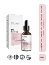 VITAMIN C 15% + ACID FERULIQUE 0,5% + BURDOCK SERUM
