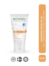 Bionnex Preventiva Sunscreen Cream SPF+50 Oily and Combination Acne-Prone Skin